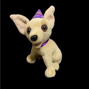 TACO Bell 2000 Happy New Year Chihuahua Plush @@@@Sound don’t work!!!!